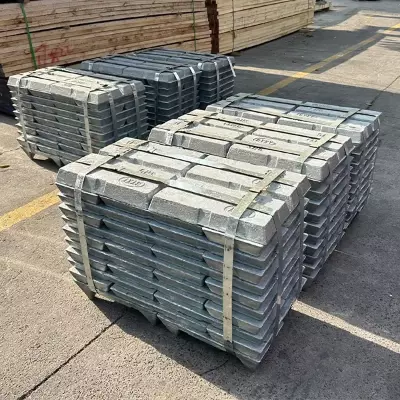 What are the uses of zinc ingots?